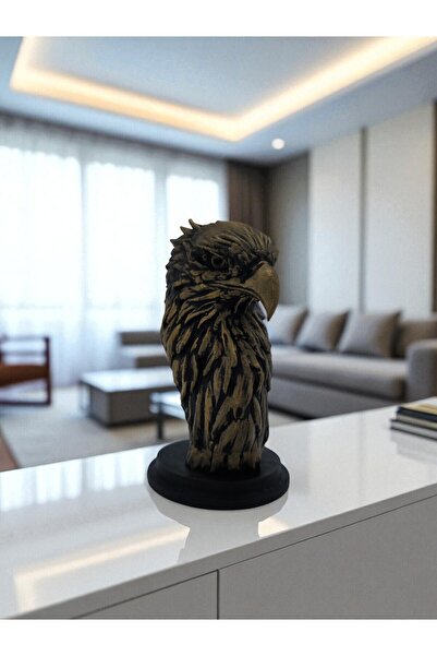 SOFT Kartal Heykeli Ev Dekorasyon Eşyası 12cm / Kitaplık - Televizyon Ünitesi Biblo