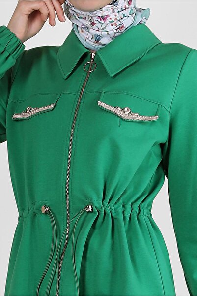 Alvina Σετ αθλητική φόρμα με φούστα και φερμουάρ στη μέση - 43876