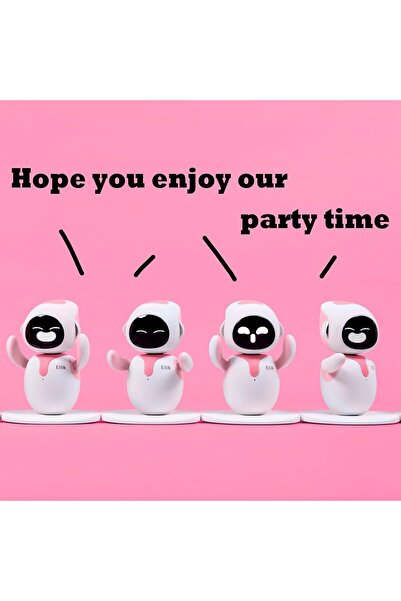 energizelab Eilik Pembe Robot Evcil Hayvan Robotu