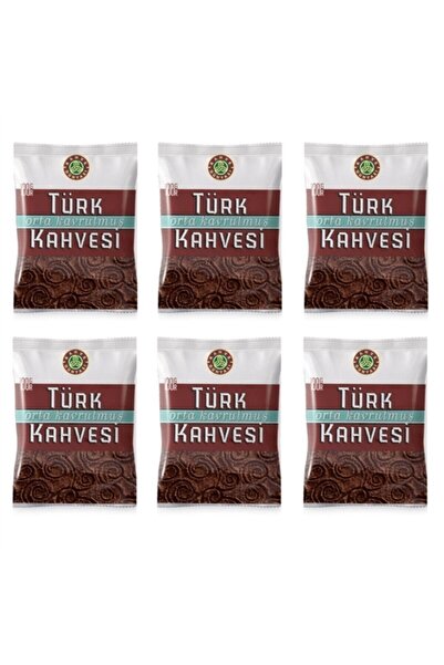 Kahve Dünyası Kahve Dünyası Orta Kavrulmuş Türk Kahvesi 100 gr x 6 Adet