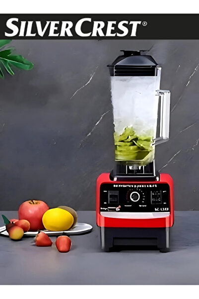 Silver Crest خلاط كهربائي متعدد الوظائف 2 في 1 ومطحنة حبوب، سعة 2.5 لتر، قوة 5500 واط