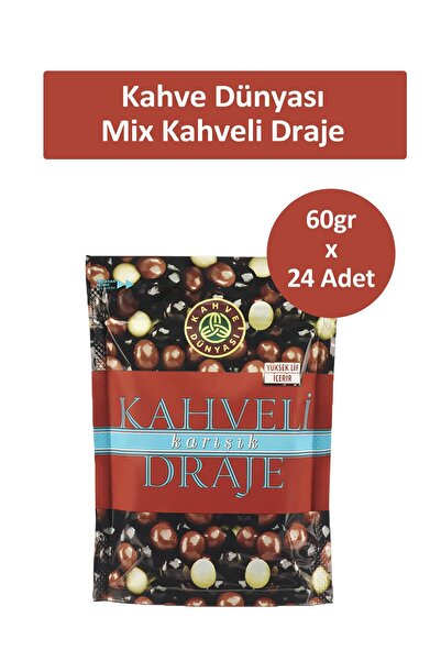 Kahve Dünyası Kahve Dünyası Kahveli Karışık Draje 60 gr x 24 Adet