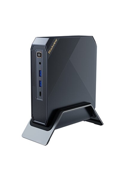 Blackview Mini PC MP200 Negru, Intel 11th Gen I5-11400H, up to 4.5GHz, 16GB DDR4, 512GB SSD,