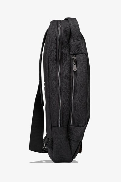 Getto Deri Grain Genuine Leather Backpack