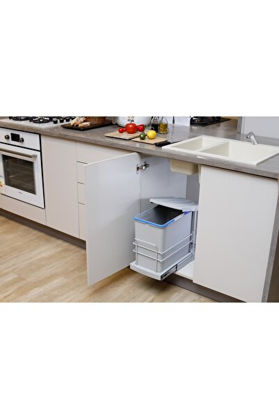 EGETAMAŞ Telescopic Raill Bin 24Lt