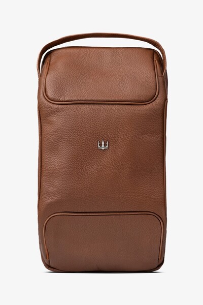 Getto Deri Grain Genuine Leather Backpack