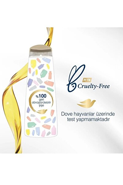 Dove ŞAMPUAN ARGAN YAĞI 400ML 5 ADET