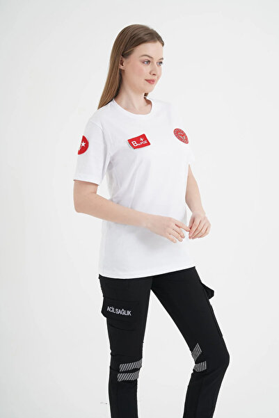 Ekg Medikal 112 Acil Sağlık Penye T-shirt (Unisex)