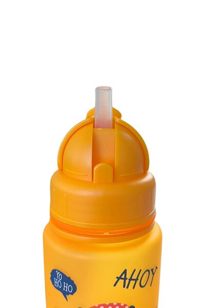 ZUZUNGA Cute Bear Printed Pirate Themed 400 ml Water Bottle / Flask