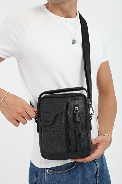 en deri Erkek Ayarlanabilir Çapraz Askılı El & Omuz Çantası