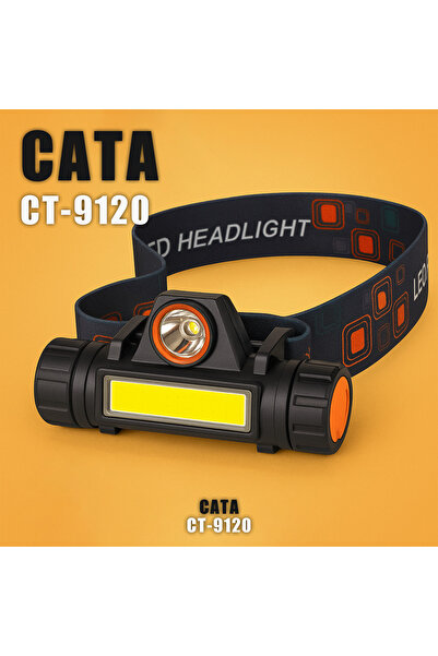 Cata Ct 9120 3 W Ledli Şarjlı Kafa Lambası 6400k Beyaz Işık