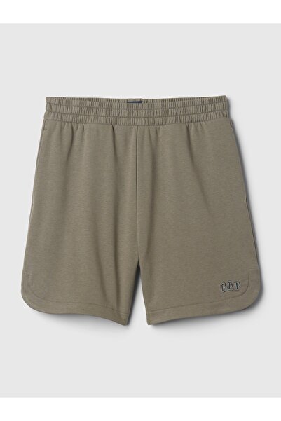 GAP Kadın Haki Logo Dolphin Sweat Şort