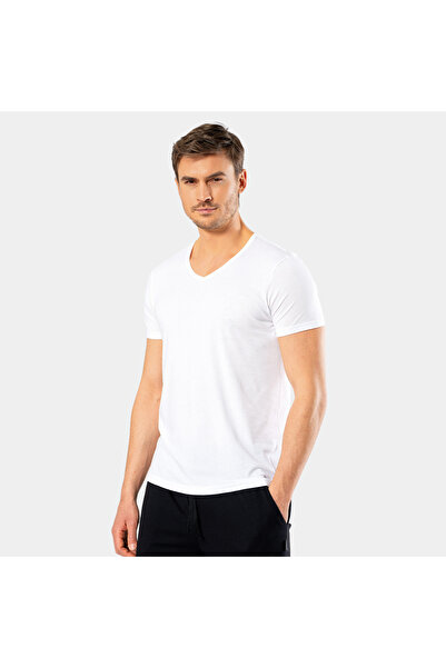 Cacharel Чоловіча футболка (Slim Fit) 2170/Біла