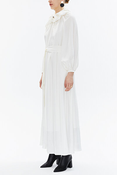 SOCIETA Raglan Sleeve Loose Long Dress 93356