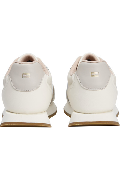 Tommy Hilfiger TOMMY HILFIGER Kadın Metal Marka Logolu %100 Deri Full Bağcıklı Günlük Kullanıma Uygun Şık Görünümlü