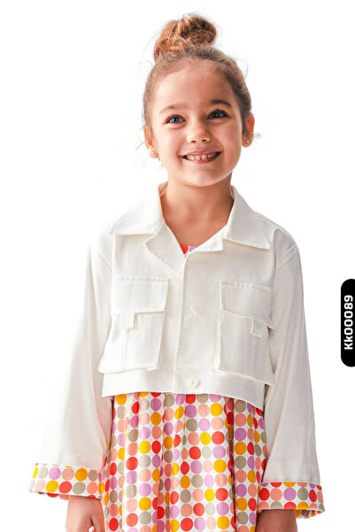 nk kids Jachetă pentru fete 4-8 ani - Model 36542