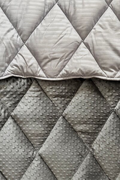LUNGA VİTA Welsoft Double-Sided Quilt, Cotton Satin on the Inside, Soft on the Outside, Welsoft Double Size