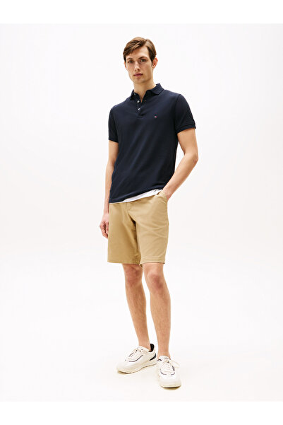 Tommy Hilfiger Erkek Lacivert Polo Yaka T-Shirt MW0MW17771 DW5