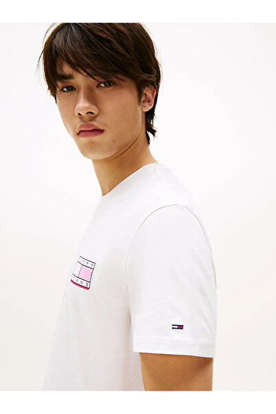 Tommy Hilfiger Tjm Slim Pop Color Flag Tee Ext T-Shirt