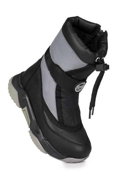 Kiko Kids Alexis Zippered Boys' Snow Boots