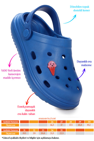 Kiko Kids Eva Beach Pool School Nursery Boys Slippers Twg 755
