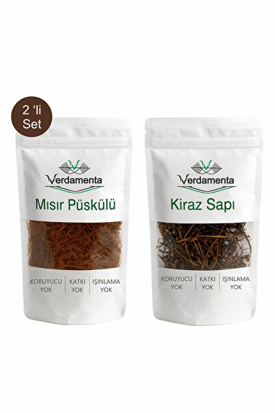verdamenta Kiraz Sapı Ve Mısır Püskülü - Detox (30 GR X 2) - Doğal Bitki
