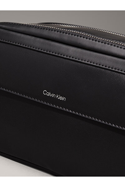 Calvin Klein Logo Double Zipper Bag K50K 513039 Beh Men's Bag K50K 513039   Beh