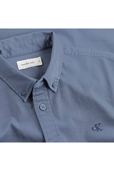 Calvin Klein GARMENT DYE COTTON TWILL SHIRT