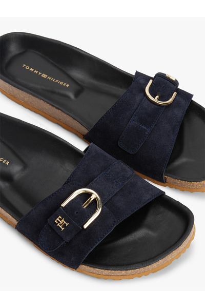 Tommy Hilfiger SOFT SUEDE ADJUSTABLE MULE Sandalet