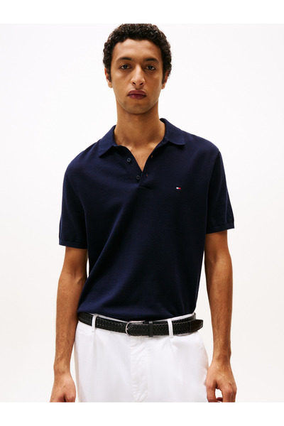 Tommy Hilfiger Ανδρικό Πόλο MW0MW37396 Πολύχρωμο