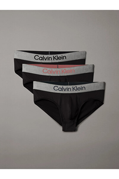 Calvin Klein Erkek Marka Logolu Elastik Bantlı Günlük Kullanıma Uygun Siyah Boxer LV00NB4122 UB1