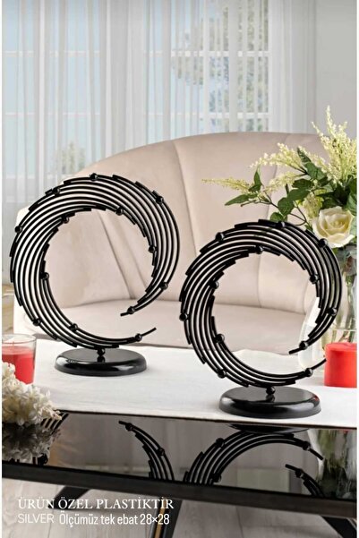 DECOOR MALL 2 Li Dekoratif Plastik Aksesuar Obje Rüzgar Gülü Ev Ve Ofis Dekoru