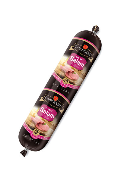 Çapanoğlu Hafif baharatlı Dana Macar Salam Baton 1000 gr Dilimlenmeye Uygun Karminsiz Tost ve Sandviçlik