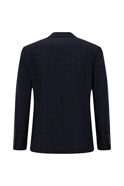 Kiğılı Κλασικό καρό μπουφάν με χαλαρή εφαρμογή