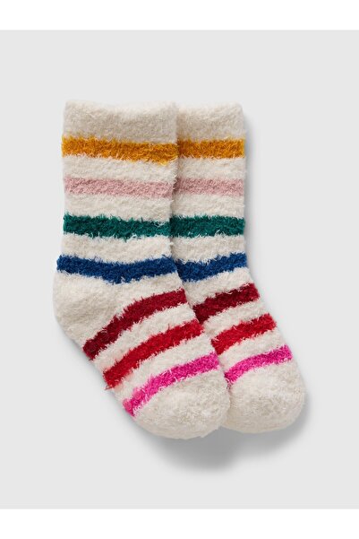 GAP Bebek Çok Renkli Çizgili Cozy Çorap
