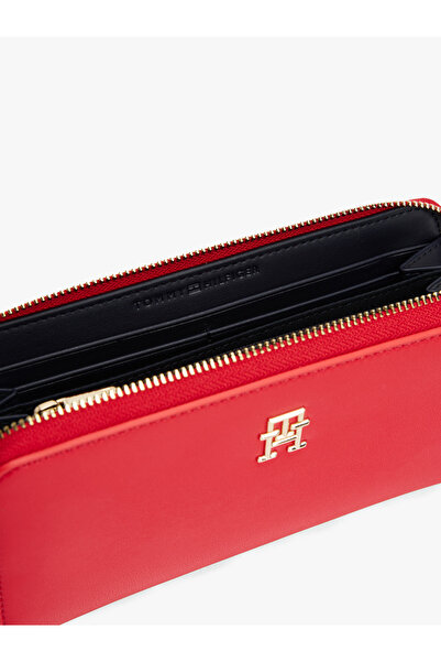 Tommy Hilfiger Kadın Kırmızı Cüzdan AW0AW17266 XLG