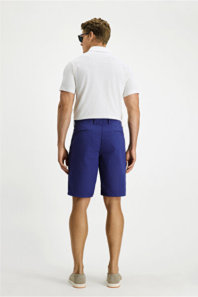 Kiğılı Regular Fit Pamuklu Bermuda Şort