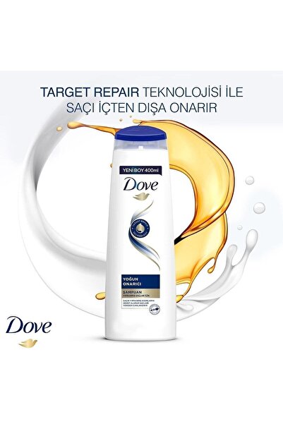 Dove ŞAMPUAN YOĞUN ONARICI 400ML 6 ADET