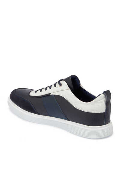 Tergan Lacivert Hakiki Deri Erkek Sneaker - E24I1AY56842-A31