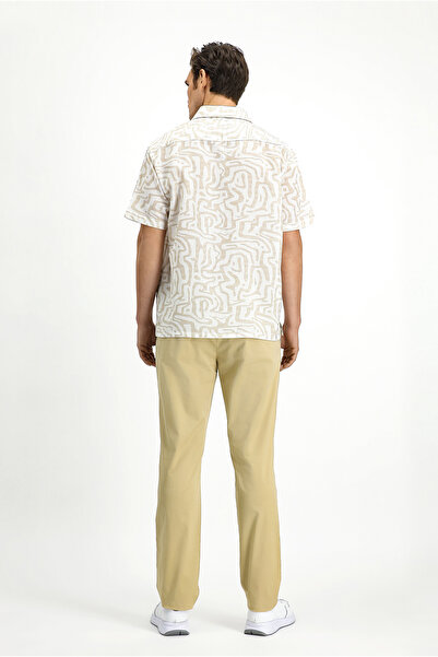 Kiğılı Regular Fit Lycra Canvas / Chino Pants