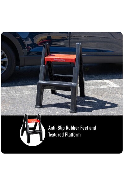 Max Shine Maxshine Folding Step Stool Katlanır Basamaklı Tabure