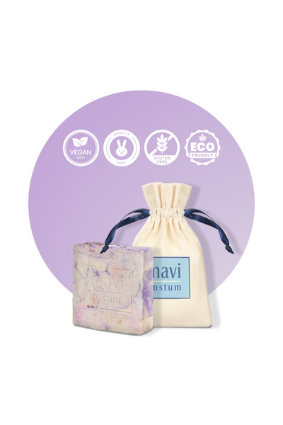 Mavi Dostum صابون زيت اللافندر الحرفي