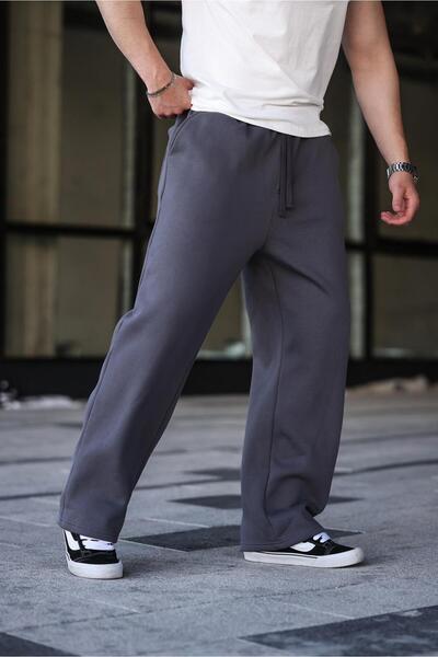 Madmext Smoked Relaxed Fit Men's Sweatpants E6578