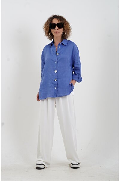 Zelish My Sister White Wide Leg Pants