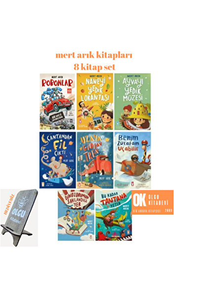 Timaş Çocuk Mert Arık Set/ Çantamdan Fil Çıktı - Uzaya Giden Tren - Benim Zür...