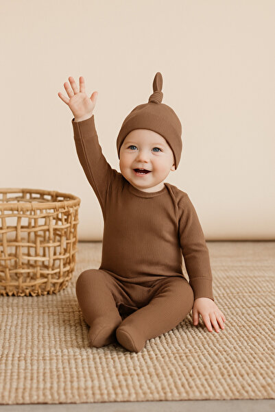 rg kidsstore Jumpsuit and Beret Set for Baby Girl
