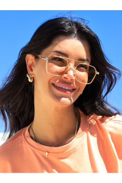 Angel Eyes Rose Frame Pink Glass Women's Sunglasses Ae0039c5c