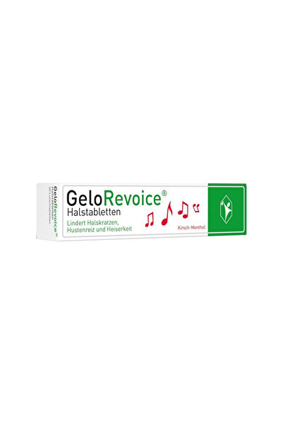 the andersons GELO REVOICE THROAT LOZENGES CHERRY MENTHOL