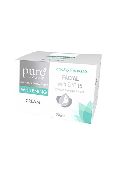 the andersons بيور كريم تفتيح للوجه مع معامل حماية 15 - 50 جرام PURE W/FACIAL...