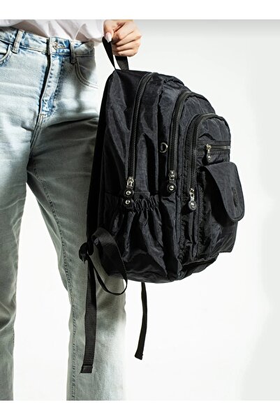 MEGA ÇANTA Unisex School Bag Large Size Multi-Compartment Waterproof Backpack